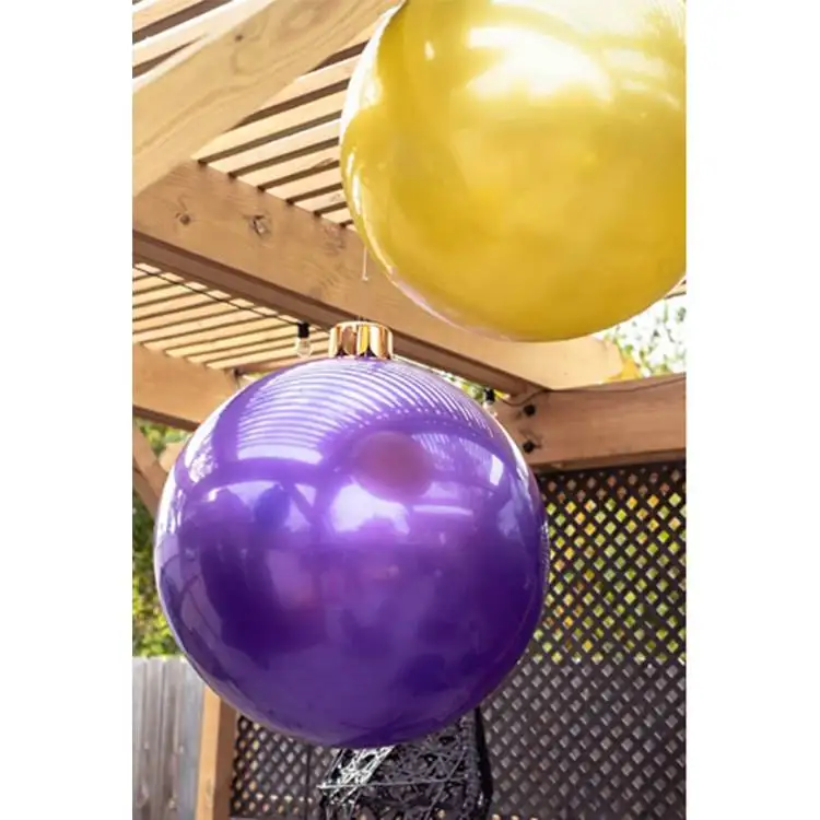 

Встроенный рождественский шар, бесшовный надувной орнамент большого размера, рождественский орнамент, атмосферный орнамент в помещении и на открытом воздухе