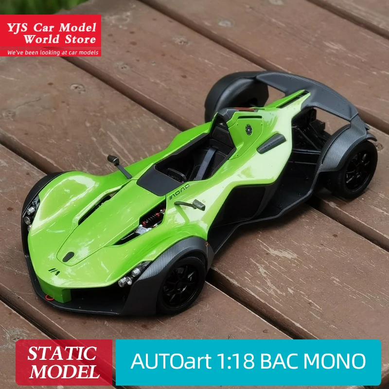 

AUTOART 1:18 British single seater sports car BAC Mono alloy car model static collection model gift