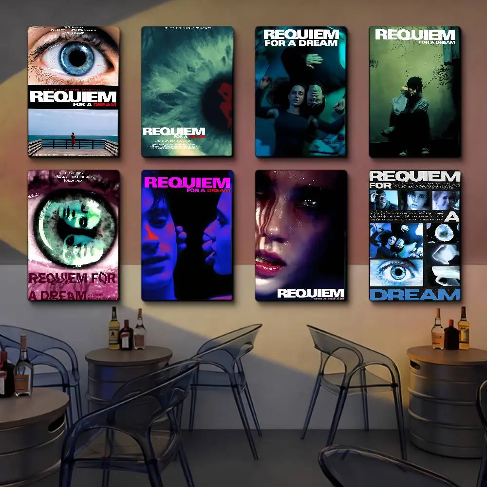 Movie R-Requiem For A Dream Gift Frameless Poster Personalized Gift For Lovers Customizable Home Decor