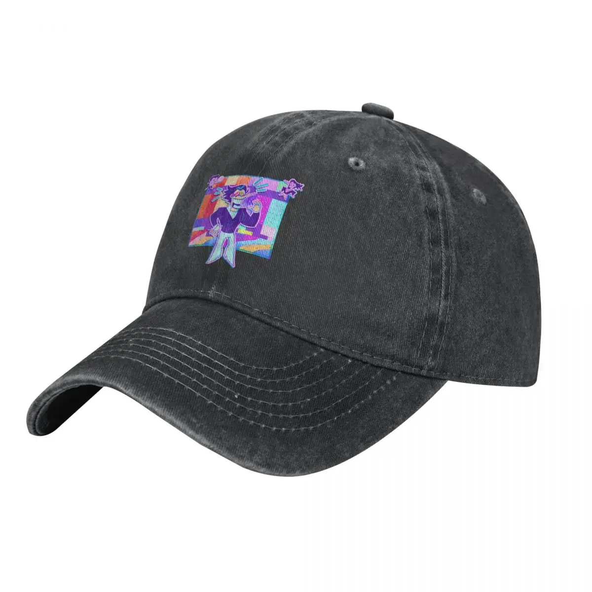 Colorful Spamton Baseball Caps Peaked Cap Deltarune Sun Shade Hats for Men Women