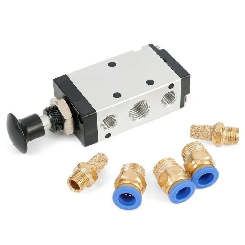 

4R210-08 two position five way 3R210-08 manual pull valve 4R310-10/4R410-15 pneumatic directional valve