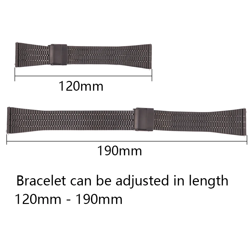 Stainless Steel Watch Strap Bracelet 20mm 22mm Breathable Women Men Watchbands Quick Release Spring Bar Band Accessories