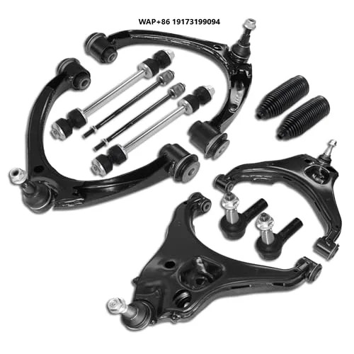 

12pcs Front Upper Lower Control Arm with Ball Joints Sway Bar Links Tie Rod Ends for-Chevrolet Colorado GMC Canyon