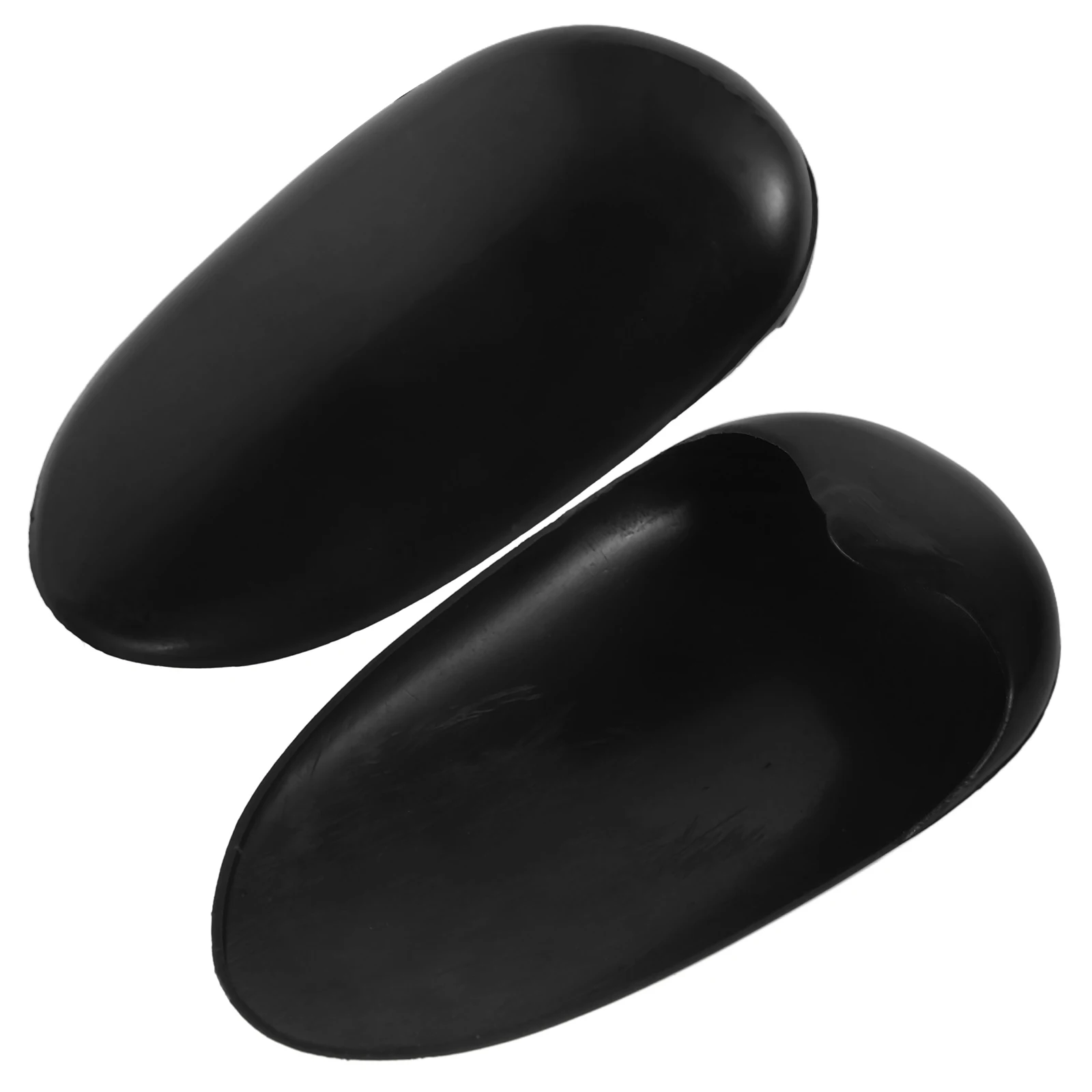 

2pcs Ear Protection Earmuff Set Covers for Hair Dyeing Washing Reusable Soft Plastic Easy Clean Comprehensive Protection Caps
