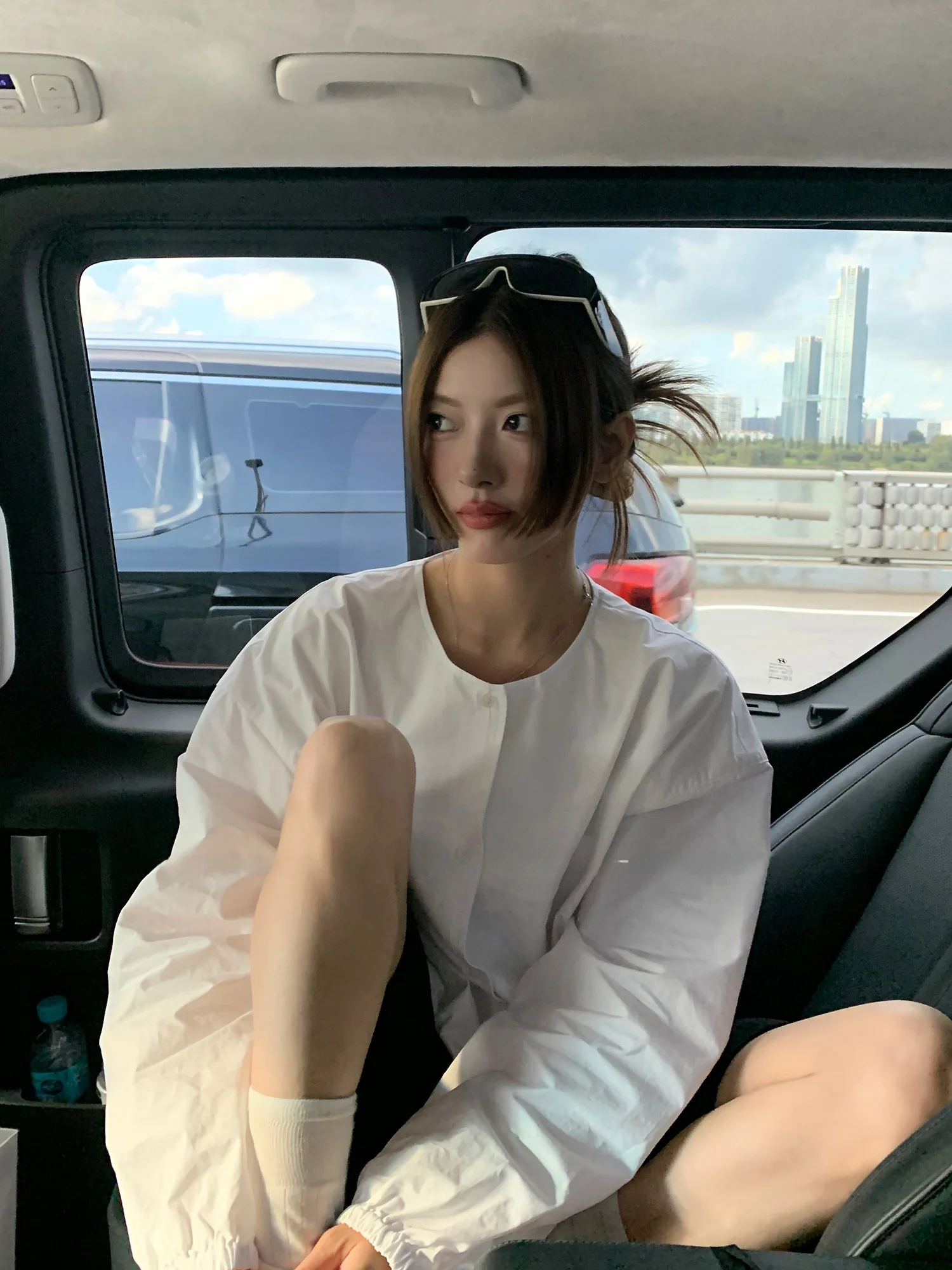 

Женская круглая футболка с дизайном Dental Dog Large Wang Zai Snow Paage, модная, износостойкая.