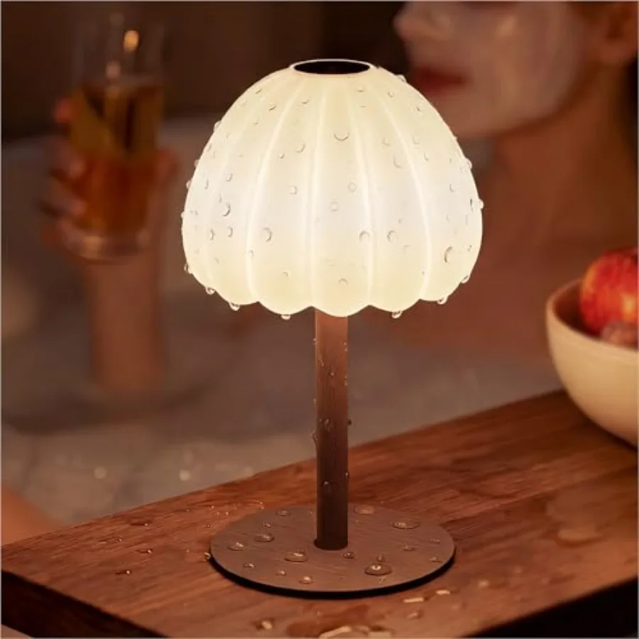 

Перезаряжаемая водонепроницаемая лампа для душа IP65, беспроводная, сенсорная, с регулировкой яркости, маленький светильник для душа, на батарейках 4500 мАч, цвет C