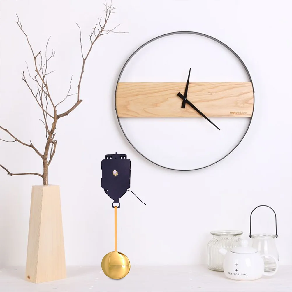 

1 set Pendulum Movement Clock Mechanism 2 Sizes Sweeping Repair Kit For Wall Clocks Long Shaft Motor Home Decor