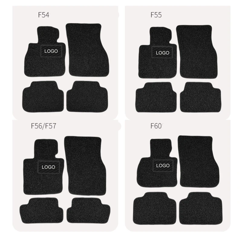 

For MINI Cooper COUNTRYMAN F60 CLUBMAN F54 F55 F56 F57 Custom Car Floor Mats Wire Foot Pads Carpet 2024 2023 2022 Accessories