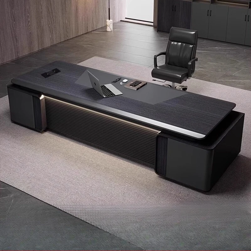 Strong Designer Executive Desk Storage Drawers Large Wood Cheap Office Desks Modern Luxury Mesa De Escritorio Office Furniture