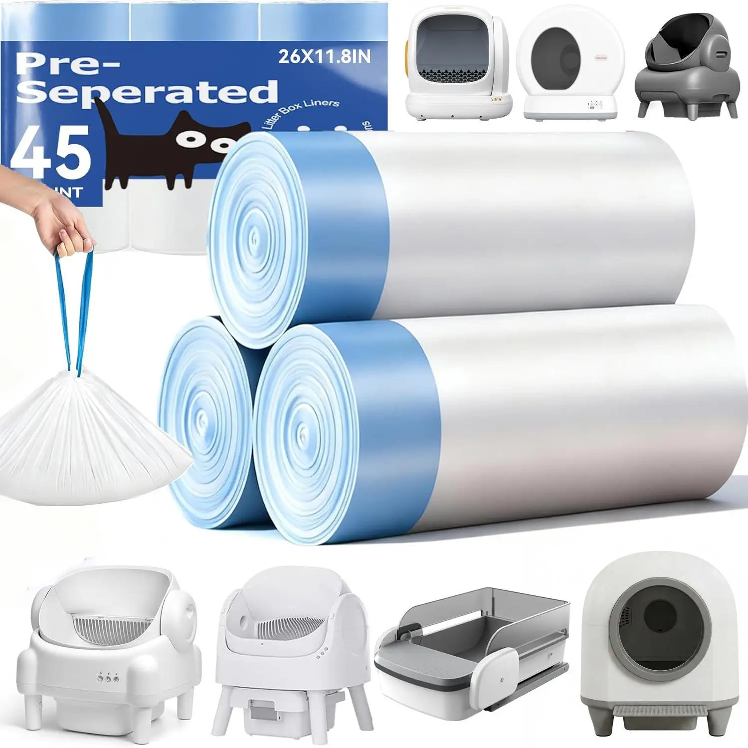 #32 Cheap Cat Litter Box Liners Worth Buying