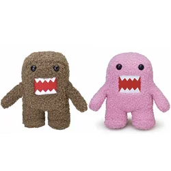 Brown Pink Domo Kun Plush Doll Soft Toy Kawaii Cute Anime Plushie Kids Toys for Girls Boys Children Christmas Birthday Gift