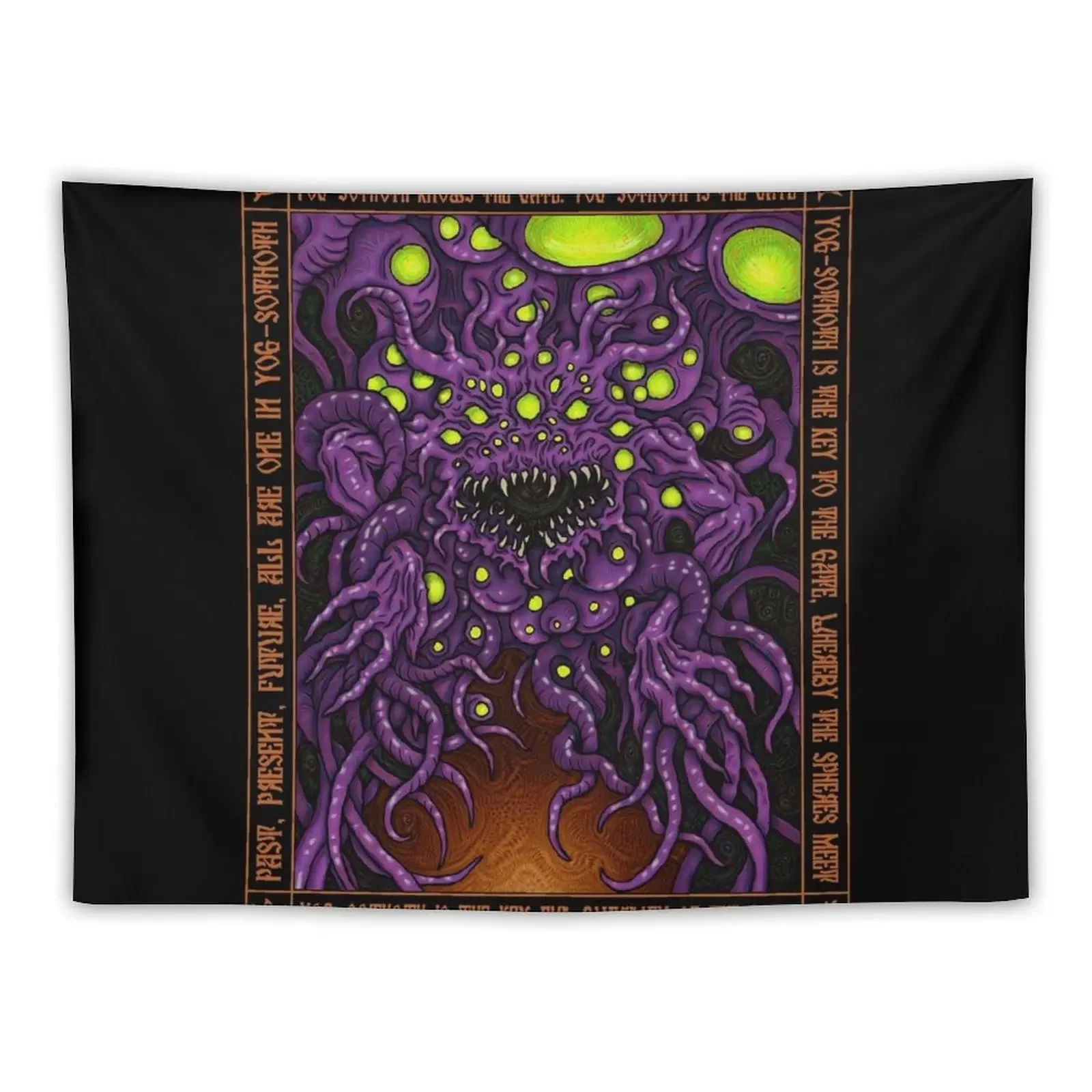 

Yog Sothoth Icon - Azhmodai 2018 Tapestry Room Decor Cute Japanese Room Decor Tapestry