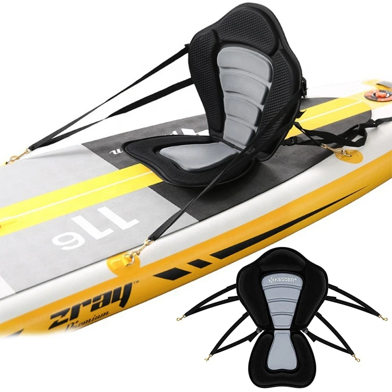 Kayak per sedile imbottito Deluxe Canoa per sedile regolabile Barca per sedile imbottito F DropShipping