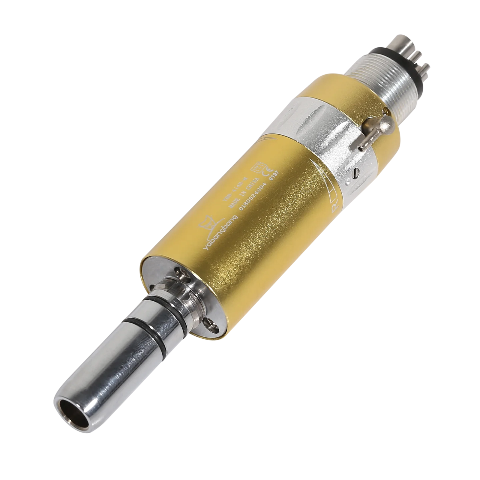 

Professional Slow Low Speed E-type Air Motor Micromotors 4 Hole Handpiece Fit N-S-K EP(Gold)