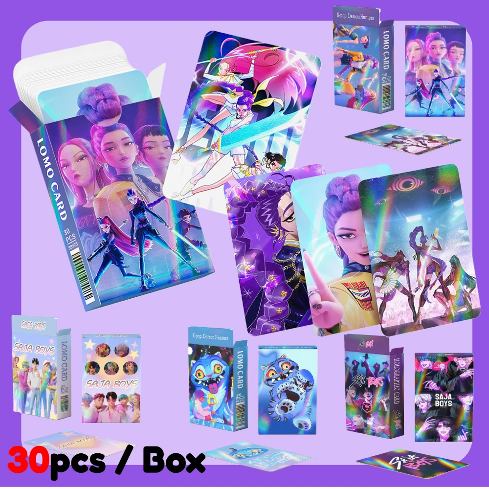 Tarjetas Derpy Tiger SAJA Boys Girl Group LOMO, 30 Uds., juegos coleccionables de Anime para Fans de KP Merch/juegos de cartas comerciales, regalos