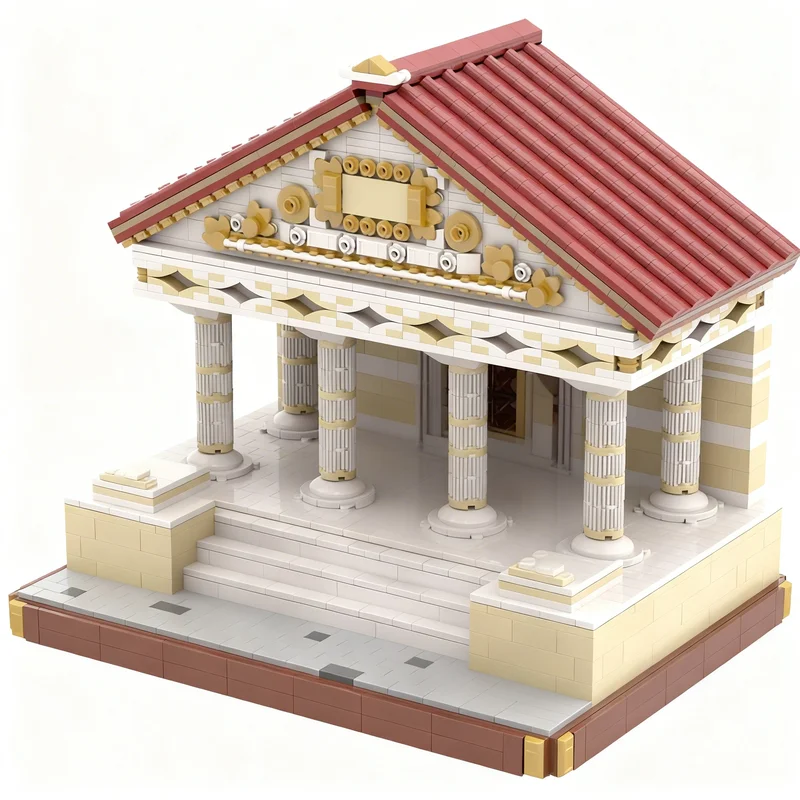 2523pcs MOC The Roman Emperor Shortly Before The Assassination Castle Model Building Blocks Christmas Gift Toys Construction