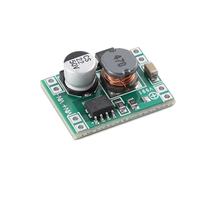 1pcs XL1509 DC-DC voltage reduction power module with 2A stable output, converting 5V - 40V to fixed 3.3V/5V/12V output voltages