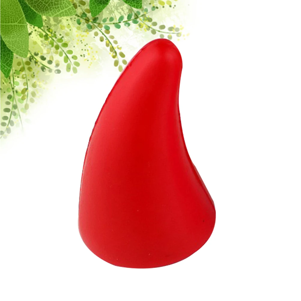 

1PC Car-styling 3D Car Sticker Roof Ornament Anti-collision Protector Horn Car Sticker Badge Decal(Red Horn)