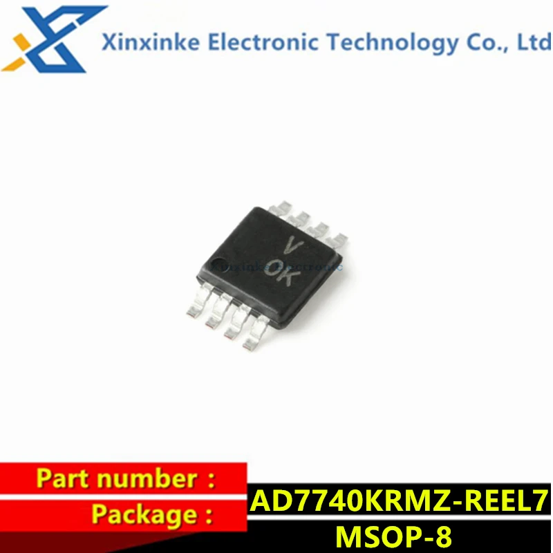 AD7740KRMZ-REEL7 MSOP-8 Synchronous Voltage to Frequency Converter Low Power Chip