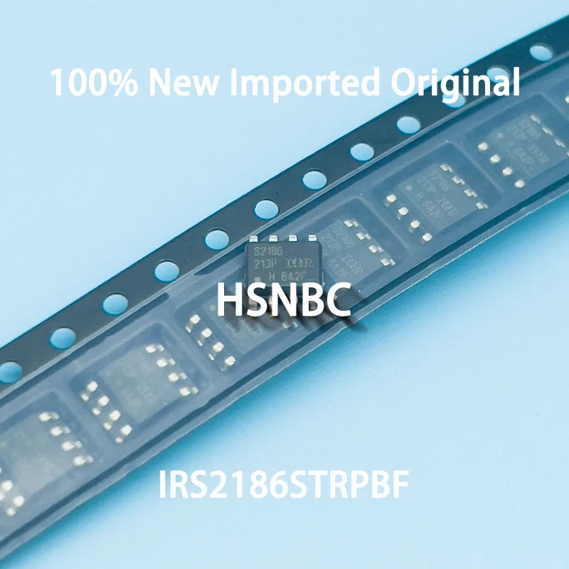 

10Pcs/Lot IRS2186S IRS2186STRPBF IRS2186 SOIC-8 High and Low Side Driver IC CHIP 100% New Imported Original