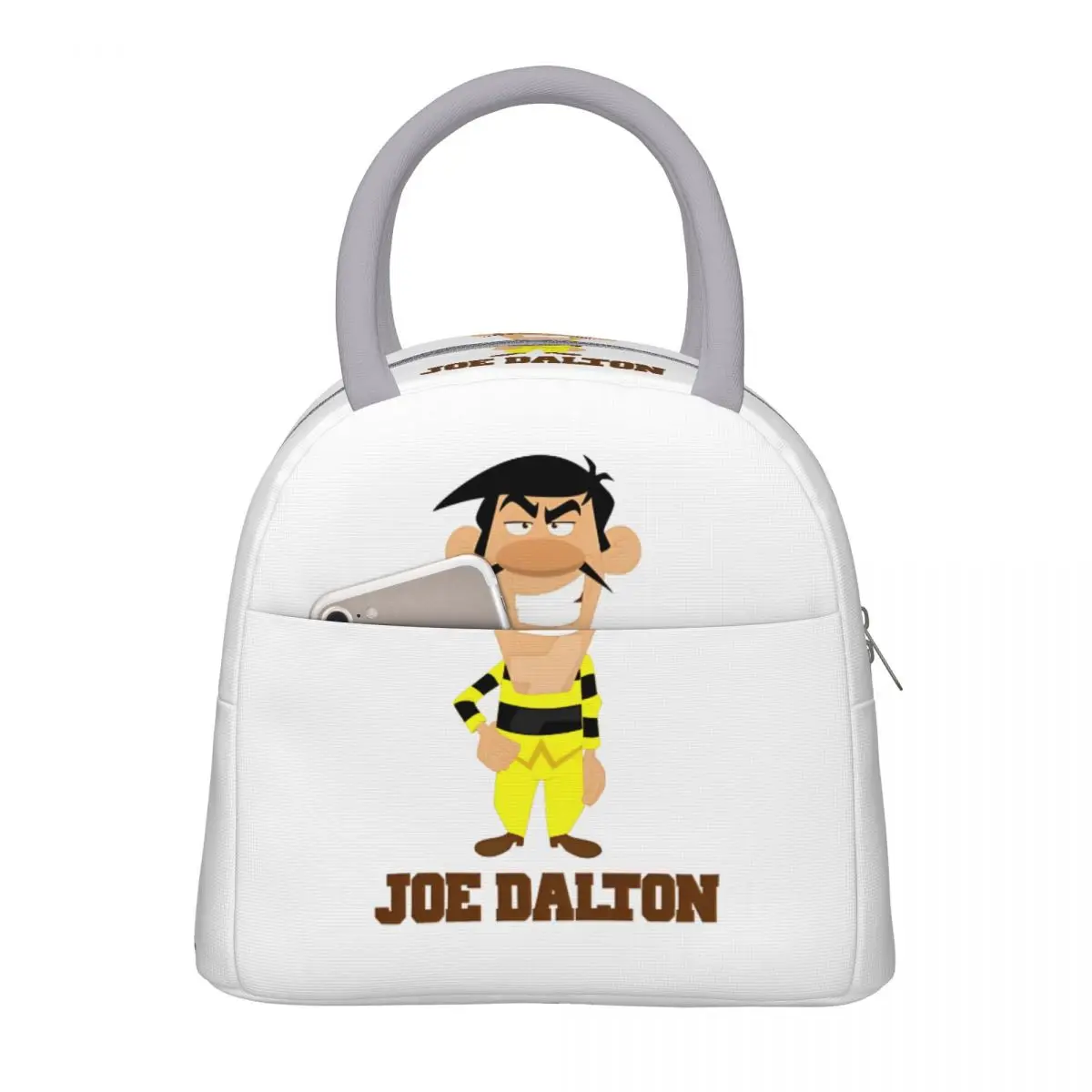 The Daltons Lucky Luke Joe Dalton Insulated Lunch Bag Food Container Portable Cooler Thermal Lunch Boxes For Work