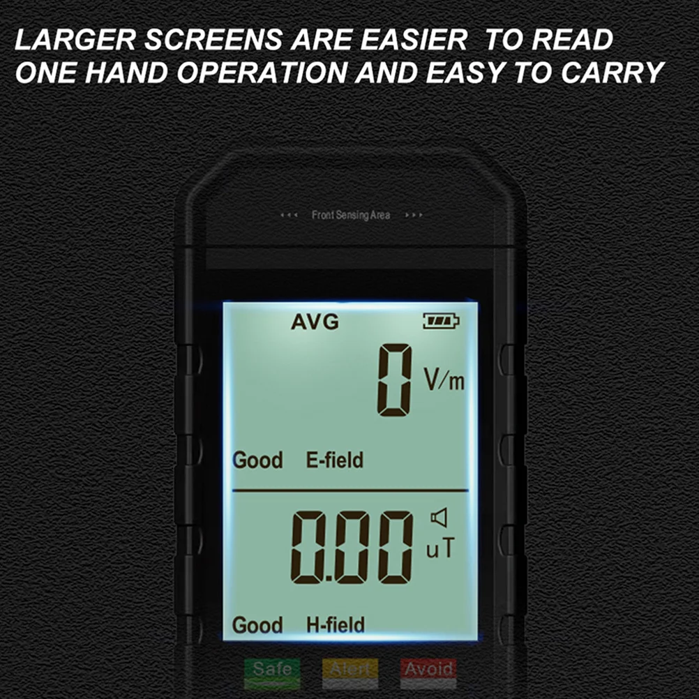 

Radiation EMF Meter Portable Tester Digital ABS Electromagnetic Field Strength Measurement Instrument Home Appliance
