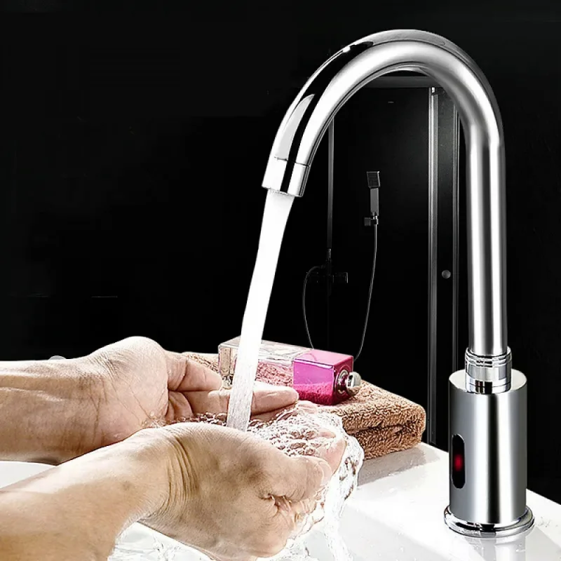 

Intelligent Automatic Sensor Mixer Infrared Control Brass Induction Touchless Hand Washing Device