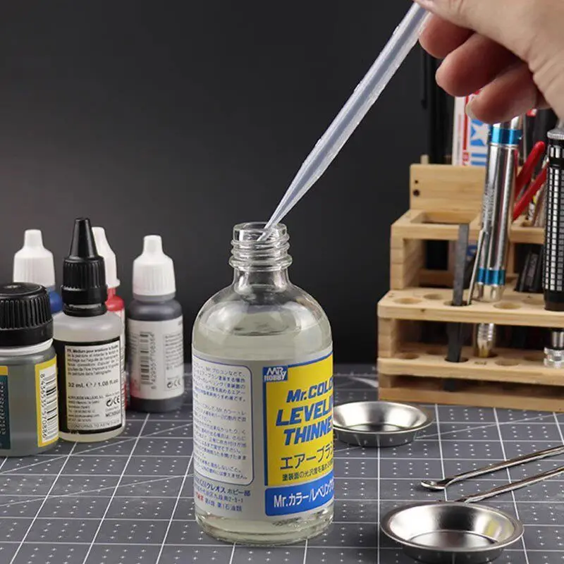 U-STAR UA-90018 Model Paint Mixing Set with Dropper, Mixing Dish and Stirring Rod for Hobby Model Building Craft Coloring Tool