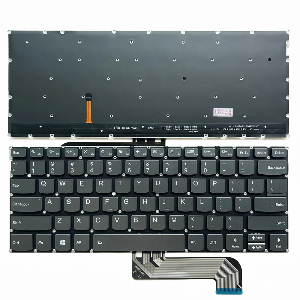 

S730-13 US Keyboard For Lenovo YOGA S730 S730-13IWL S730-13IML IdeaPad 730S 730s-13IML Backlit PD4SXB