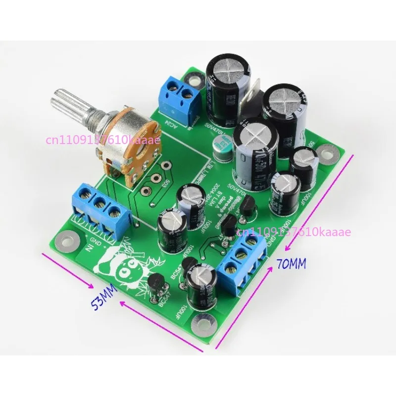 LJM PREAMP 9 Single Ended Pure Class A Transistor Preamp, 2018 Version HiFi Audio Preamplifier