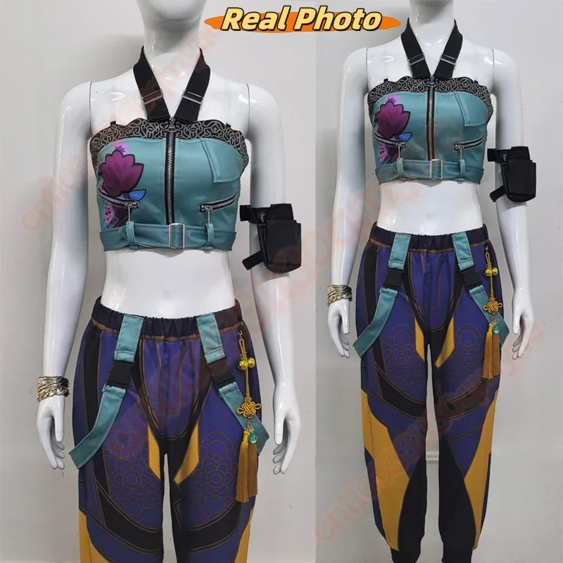 أزياء رومي زوي ميرا التأثيرية الجديدة لعام 2025 أزياء Kpop شيطان الصيادين التأثيرية أزياء النساء والفتيات بدلة حفلات الهالوين