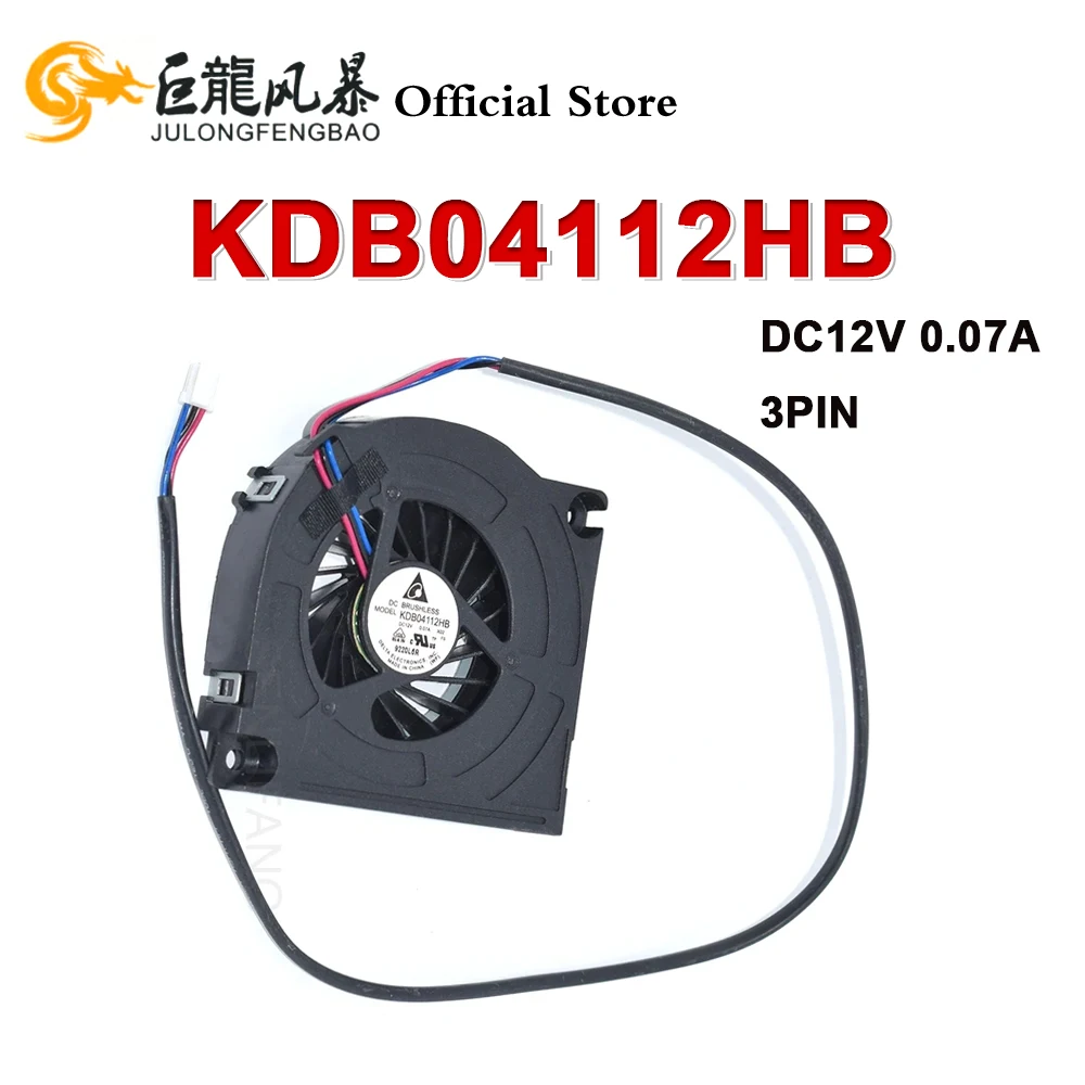 Ventilador de TV DC12V 3 pines KDB04112HB para UE55HU8500T UE55HU8500 UE55HU8500TXXU UN55HU8550F UN55HU9000F UE55HU7500 UA55JS9800 UA65JS9800