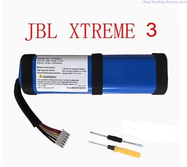 ALLCCX compatible Speaker Battery for JBL Xtreme 1/2/3, Boombox 1/2/3 + TOOL