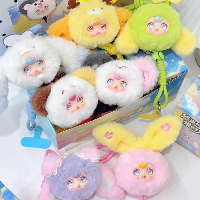 

Оригинальный новый Yumi Snout медленное время мобильная веревка слепая коробка плюшевая милая маленькая кукла-кролик брелок кулон загадочная коробка подарок для девочки