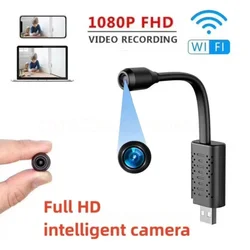 Mini kamera HD 1080P Bezprzewodowe WiFi Inteligentne monitorowanie domu Nagrywanie wideo Inteligentny telefon komórkowy o wysokiej rozdzielczości do nadzoru