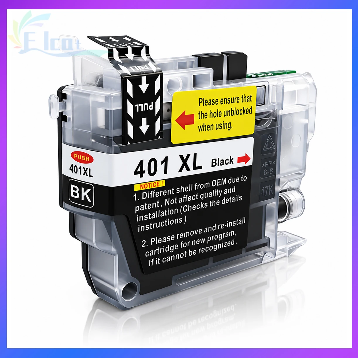 LC401 LC401XL Ink Cartridge For Brother LC 401 LC 401XL 401 Compatible For Brother MFC-J1010DW MFC-J1012DW MFC-J1170DW Printer
