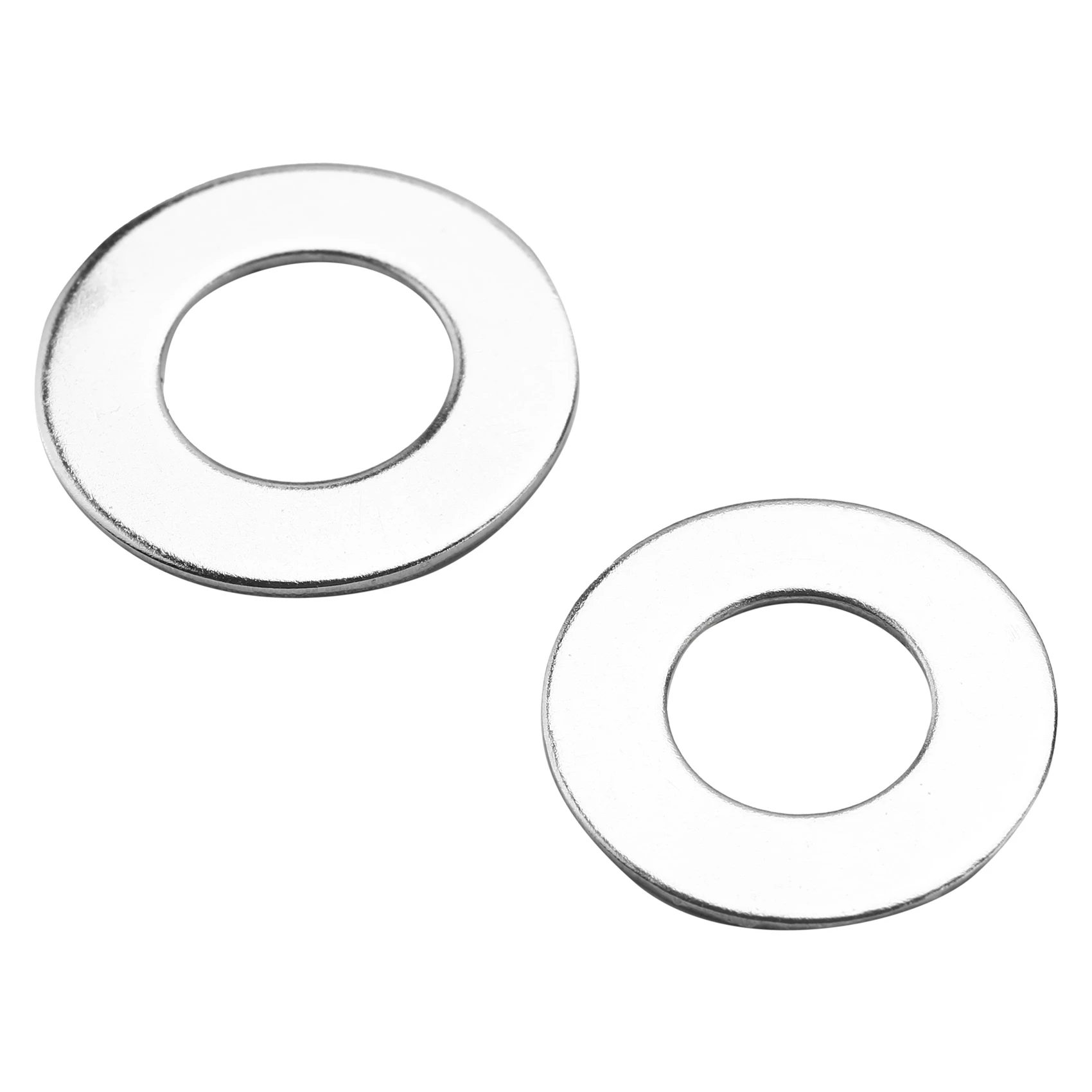 طقم غسالات مسطحة ستانلس ستيل AT16 580 قطعة، 9 مقاسات - M2 M2.5 M3 M5 M6 M8 M10