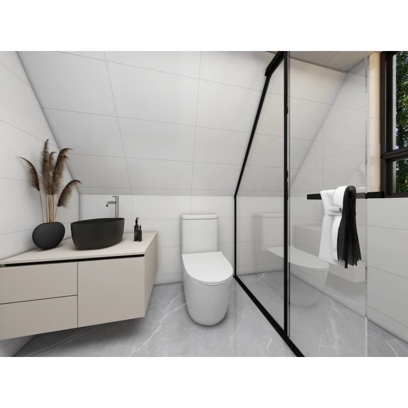 Luxury Modern Movable Triangular Frame Container Housing Residential Assemble Green Frame House Hotel For Sale