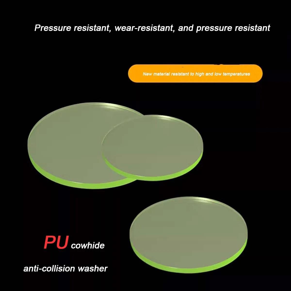 

With Strong Adhesive And Oil Resistant Pu Pad Polyurethane Solid Wear-Resistant And Pressure Resistant Circular Gasket
