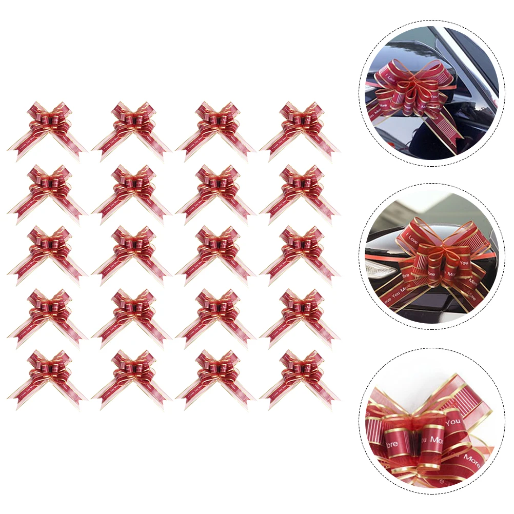 

Small Pull Bows Gift Packaging Lace Decorate Packing Flower Ornaments Baby Decoration