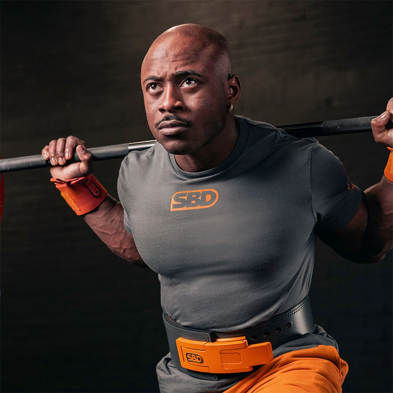 Rare British SBD Hercules Power Lift Fitness Cotton Short-sleeved Sports Casual T-shirt Men and Women