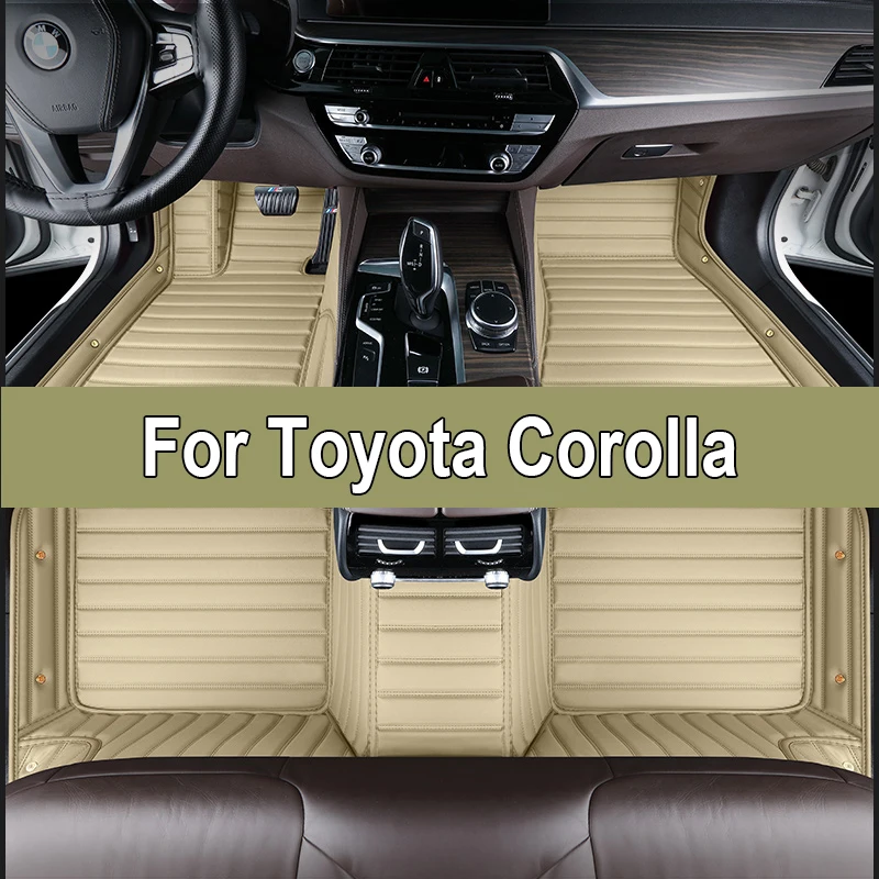 

Автомобильные коврики для Toyota Corolla 9-го поколения 2000 2001 2002 2003 2004 2005 2006, автомобильные подушечки для ног, аксессуары для интерьера