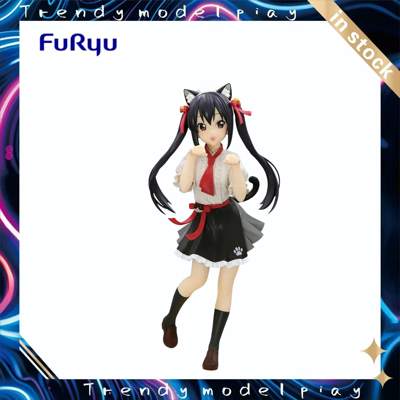 

В наличии Оригинальная фигурка FURYU Trio-Try-iT Light Music Girl Азука Накано, модель, игрушка, подарок, украшение