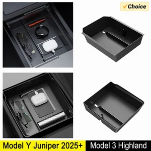 Plateaux de console centrale pour Tesla Model Y Juniper 2025 Launch Model 3 Highland Organiser Accessoires Porte-tasse de rangement Boîte de rangement Tesla Model Y 10 meilleures ventes Nvidia Tesla - No 8