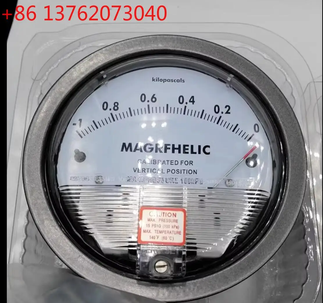MAGRFHELIC Clean Room Pressure Differential Gauge Purification  Micro   Circular Pointer 60pa 100pa 500pa