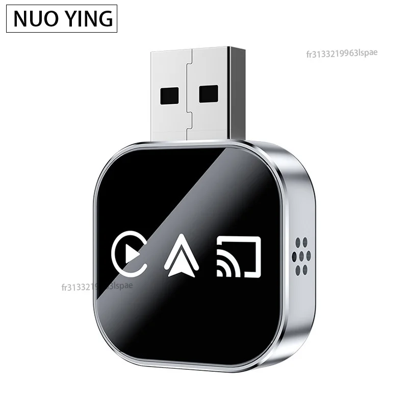 2025 Upgrade 3-in-1 kabelloser Carplay-Spiegel-Link-Adapter, sofort verkabelt in kabellose Konvertierung, Plug & Play für kabelgebundenes Carplay