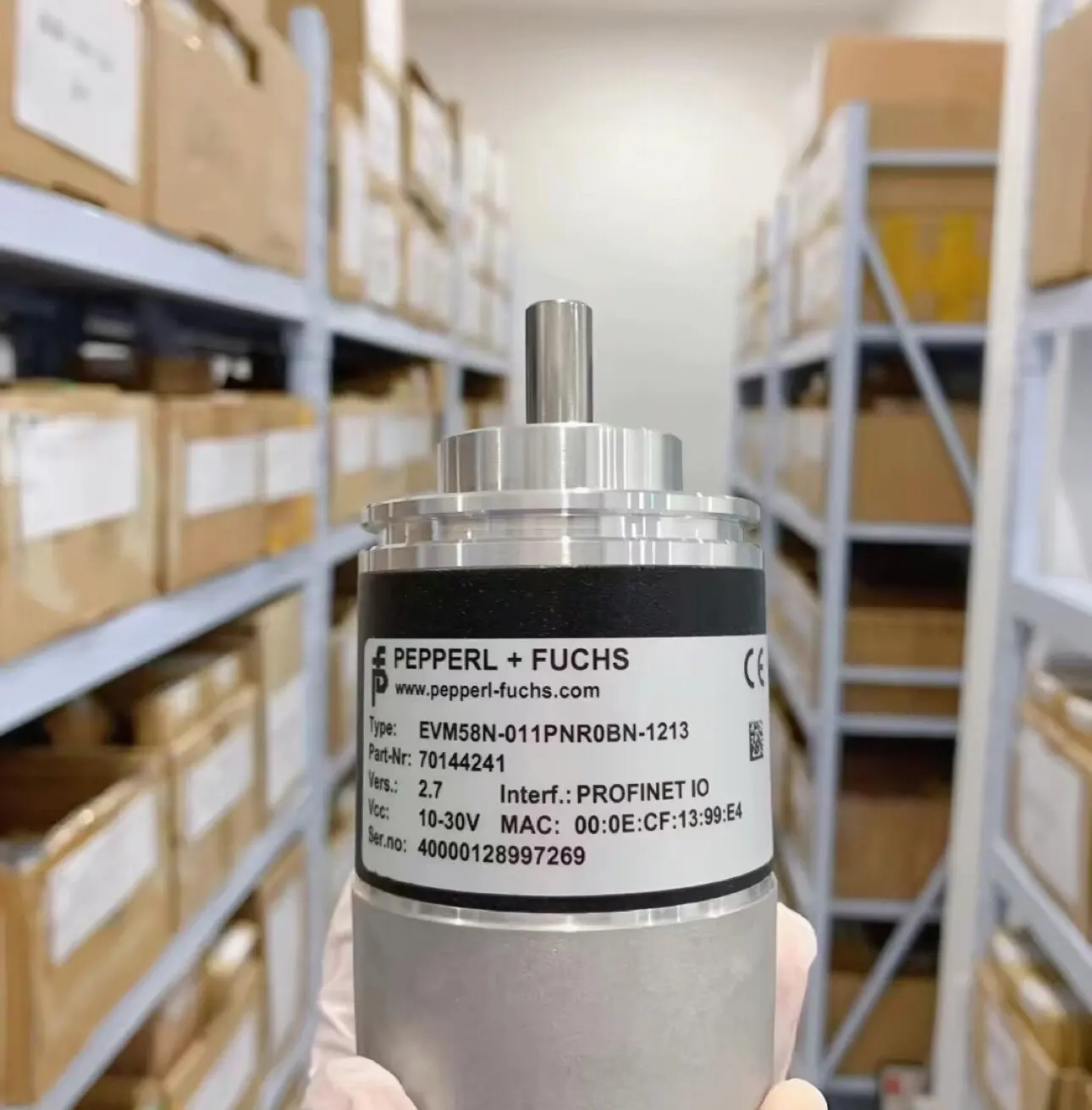 Pepperl+Fuchs Encoder EVM58N-011PNR0BN-1213 Part Number 70144241