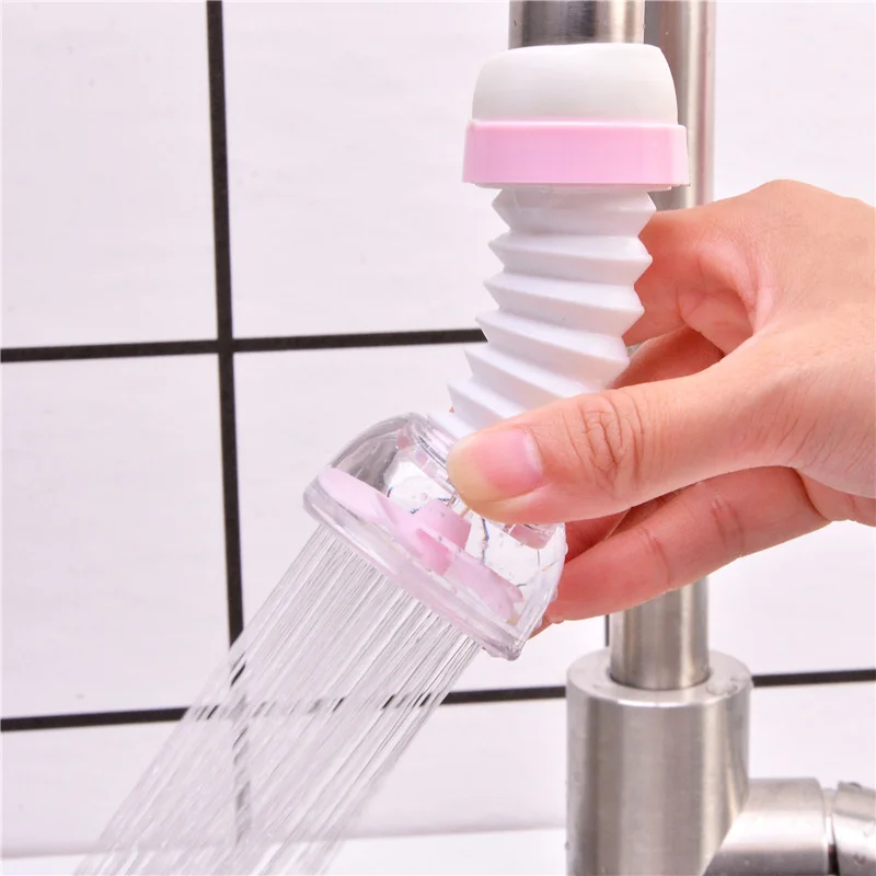 360 Degree Rotatable Spray Head Tap Durable Faucet Filter Nozzle 3 Modes Kitchen Tap Nozzle Tap Filter Faucet Kitchen Appliances