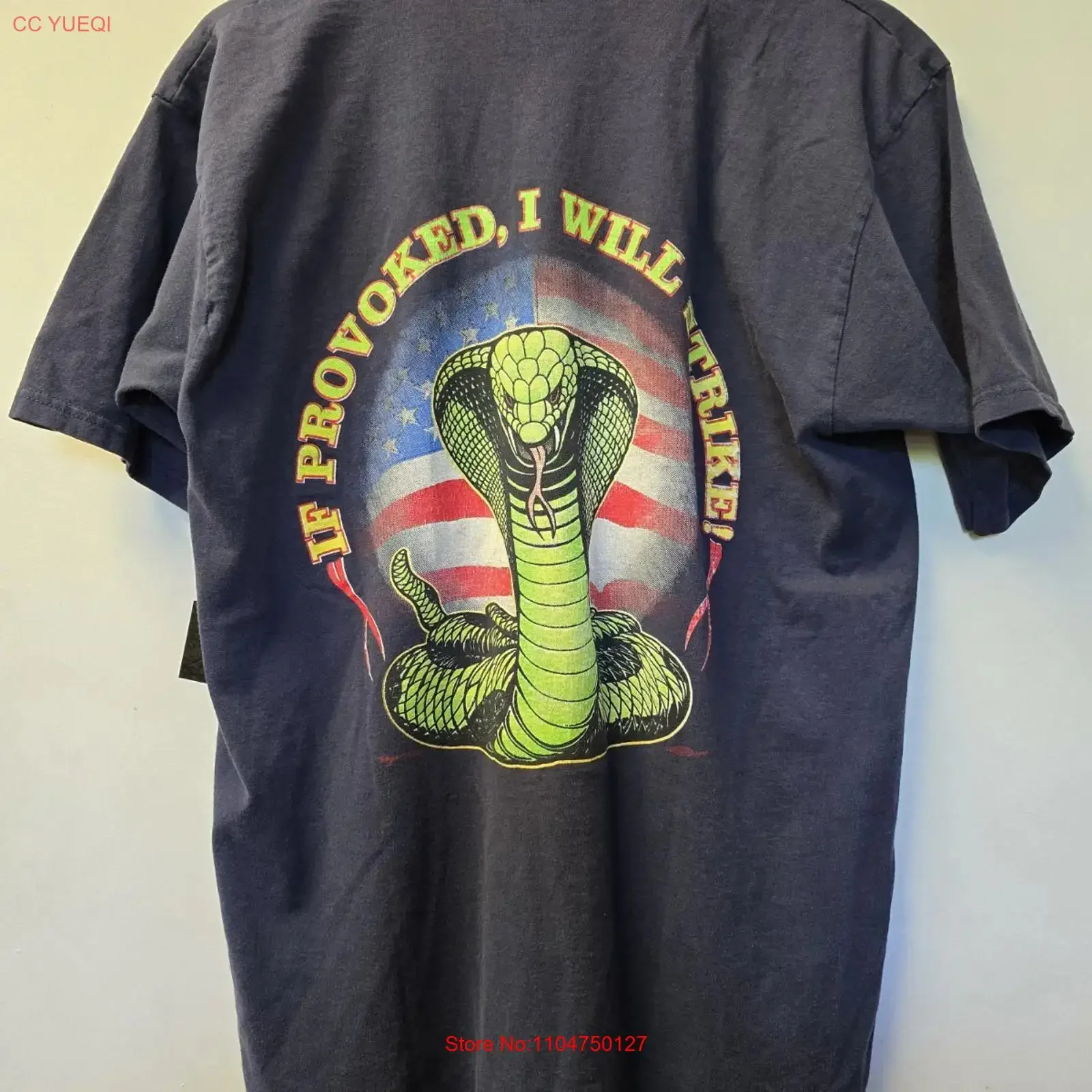 Vtg 90s United We Stand Divided Fall Pocket T Shirt L Politics vintage Washed Slightly graphic Stylish Soft Comfortable homme