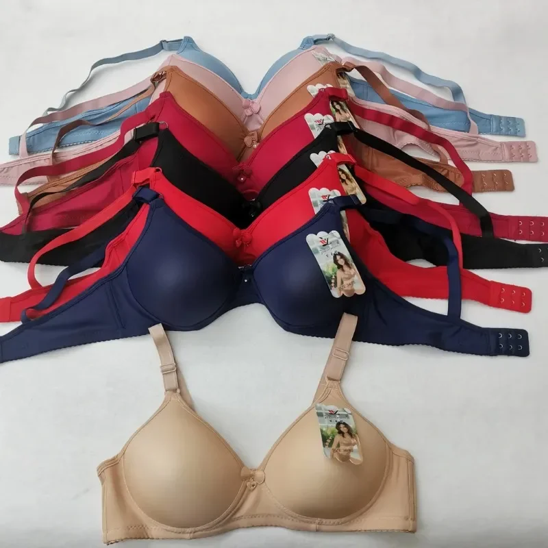 Women Thin Underwear Seamless Bra Sexy Push Up Bralette Underwear Wireless Female Mother Lingerie Size From 34/75 To 42/95